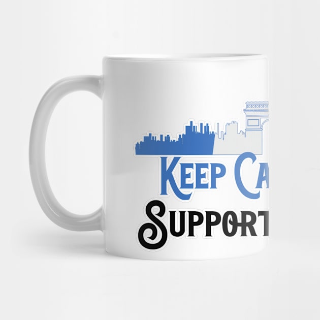 Keep Calm And Support France by nextneveldesign